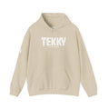 Embroidered Essentials Beige Hoodie