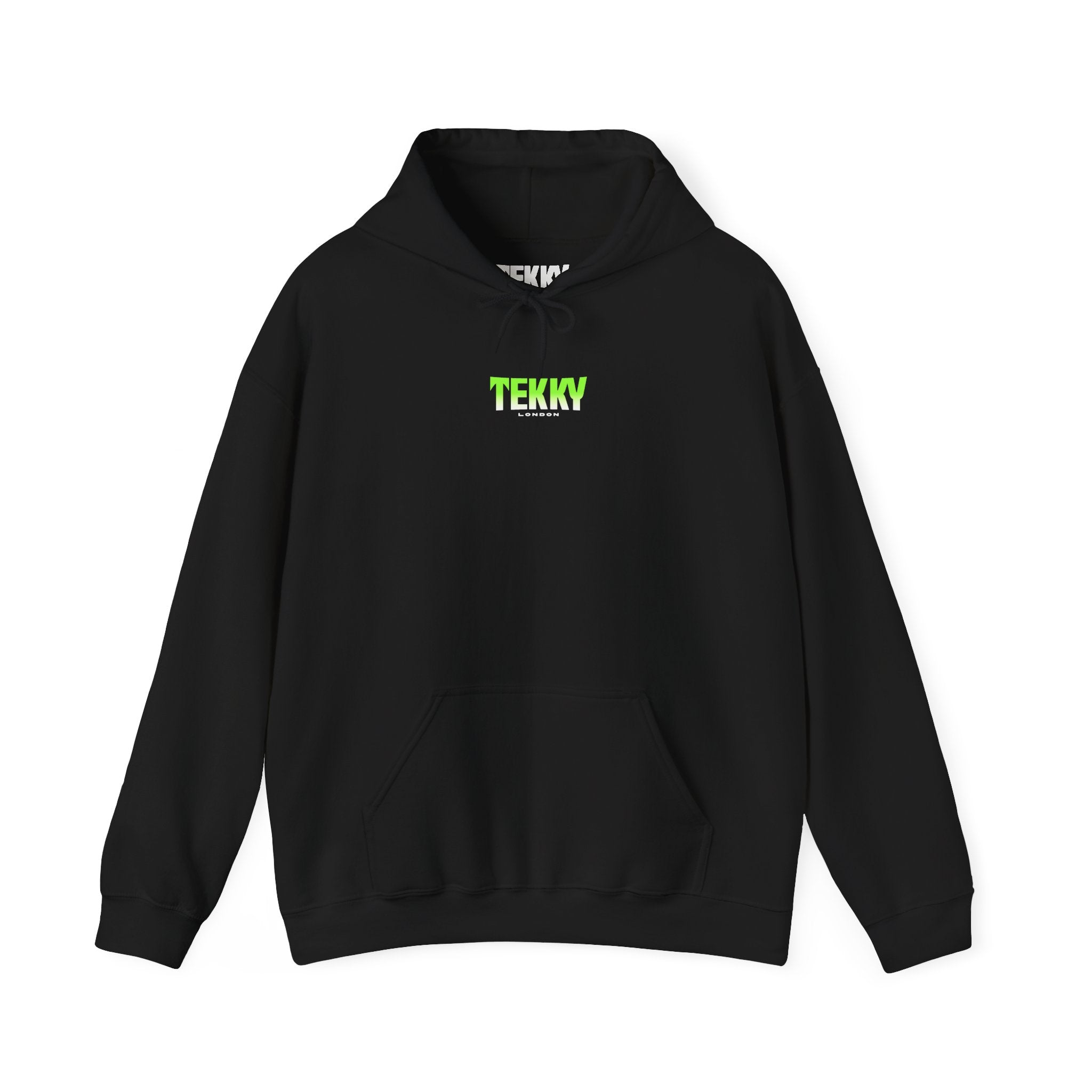 Sometimes It Gets Tekky Black Hoodie