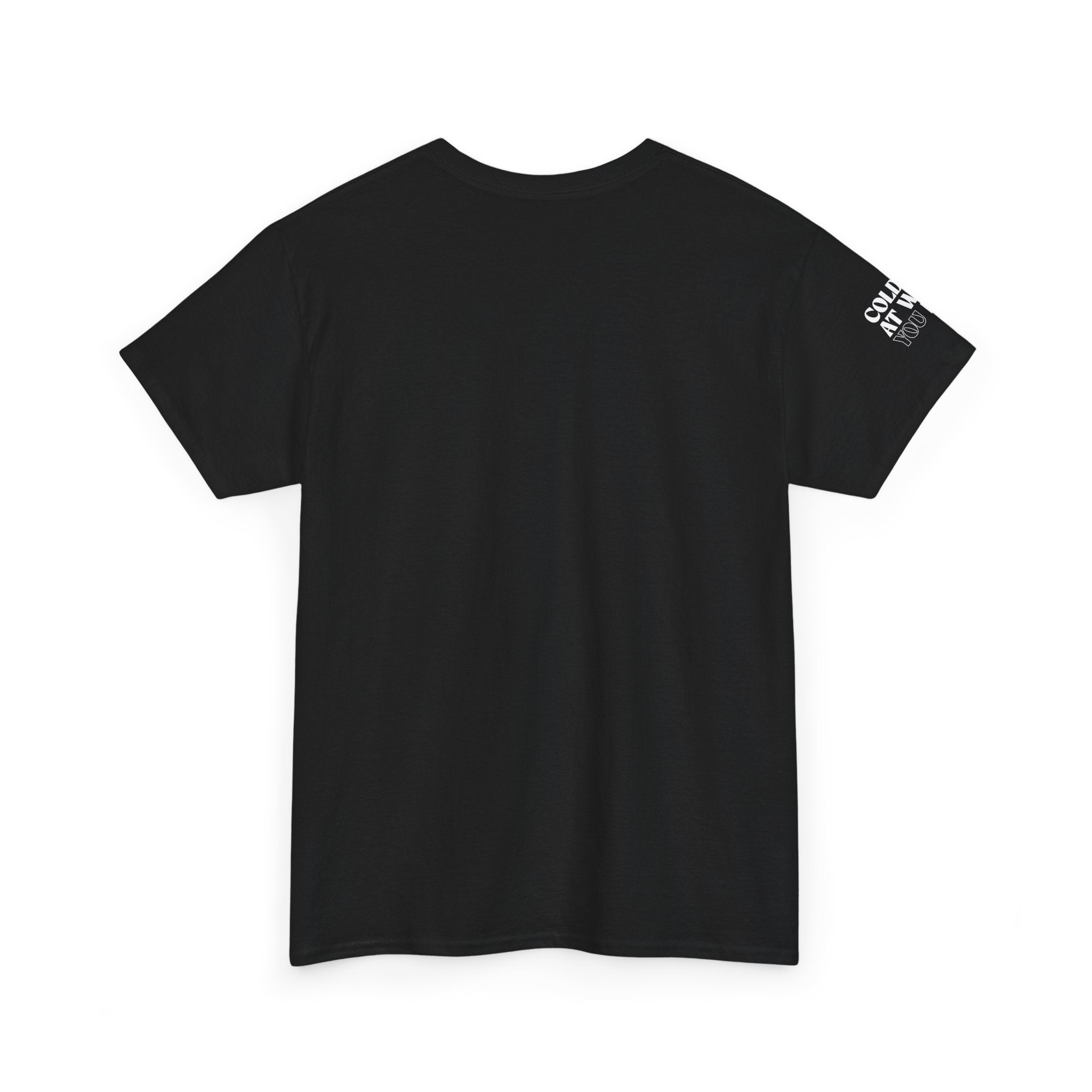 Embroidered Black Tee