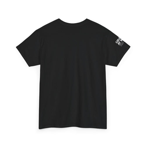 Embroidered Black Tee