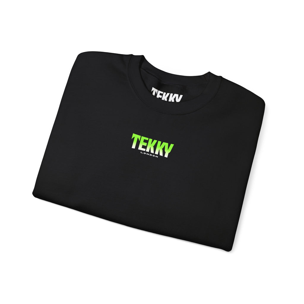Sometimes It Gets Tekky Black Jumper