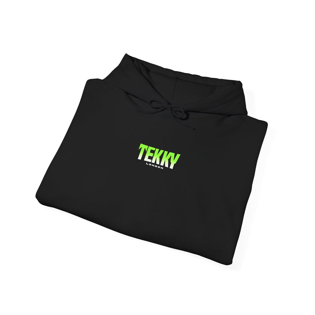 Sometimes It Gets Tekky Black Hoodie