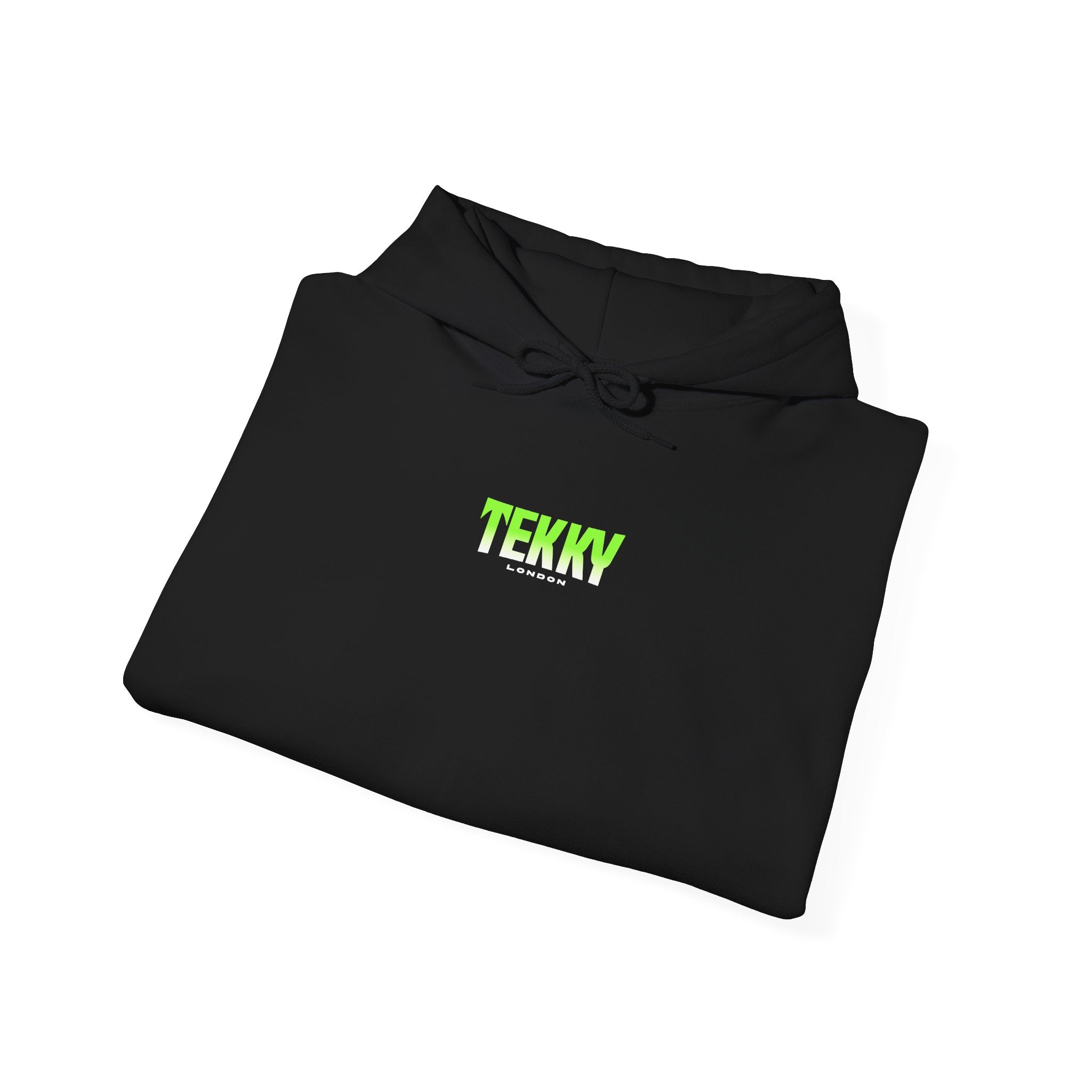 Sometimes It Gets Tekky Black Hoodie