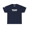 Embroidered Navy T Shirt