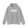 Embroidered Essentials Grey Hoodie