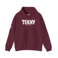Embroidered Essentials Maroon Hoodie